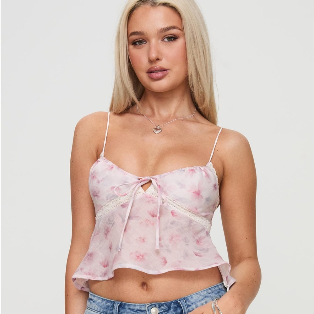 NWT princess Polly kara top floral